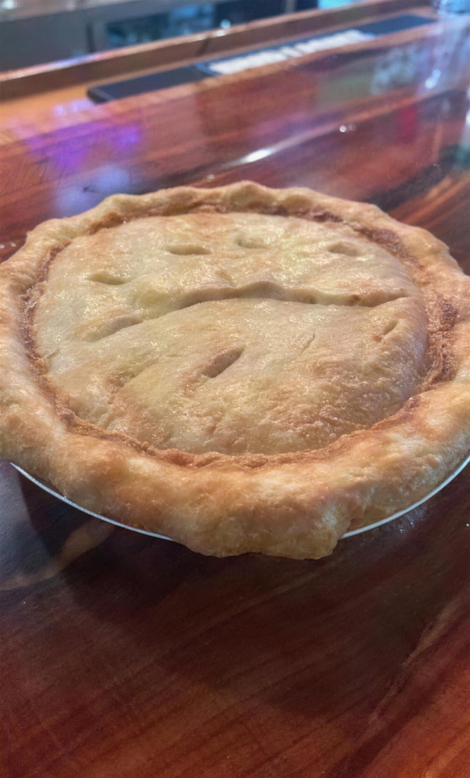 Homemade pie